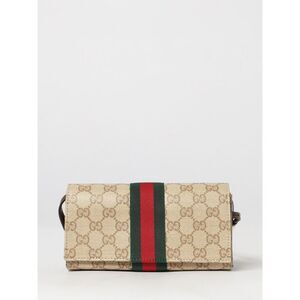 Gucci Women Gucci Gg Canvas Mini Top Handle Bag With Web Stripe